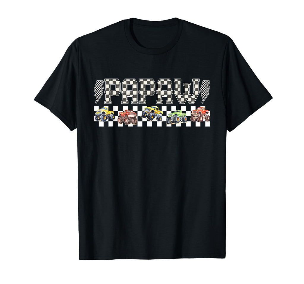 Papaw Monster Truck Family Crew T-Shirt - Unique Graphic Men Women - T-Shirt, Sweatshirt, Hoodie