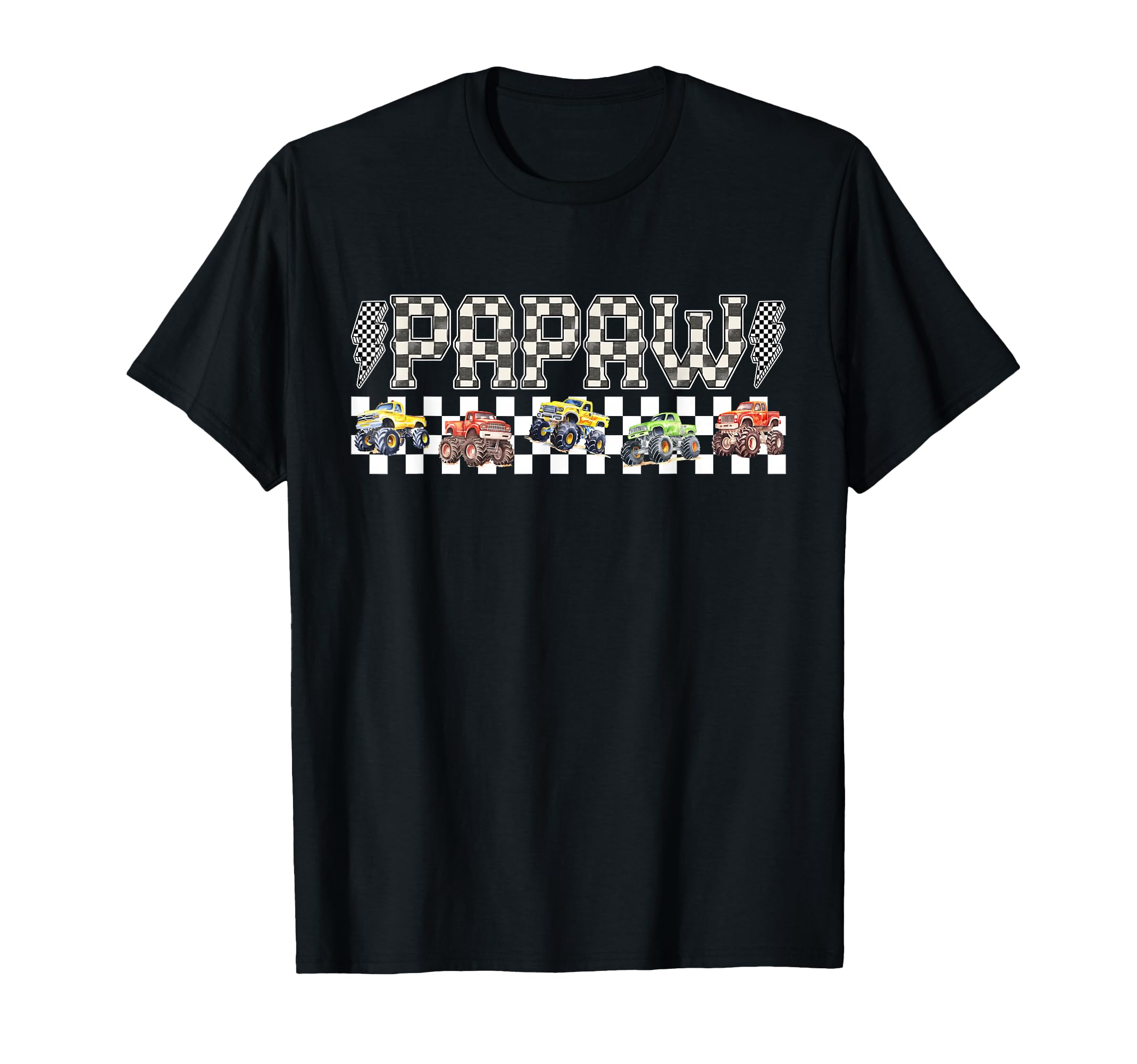 Papaw Monster Truck Family Crew T-Shirt - Unique Graphic Men Women - T-Shirt, Sweatshirt, Hoodie
