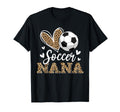 Funny Soccer Nana Leopard Nana T-Shirt - Aesthetic Graphic Men Women - T-Shirt, Sweatshirt, Hoodie