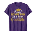 Bonus Dad Senior 2024 Proud Class T-Shirt - Fun Novelty Design for Adults - T-Shirt, Sweatshirt, Hoodie