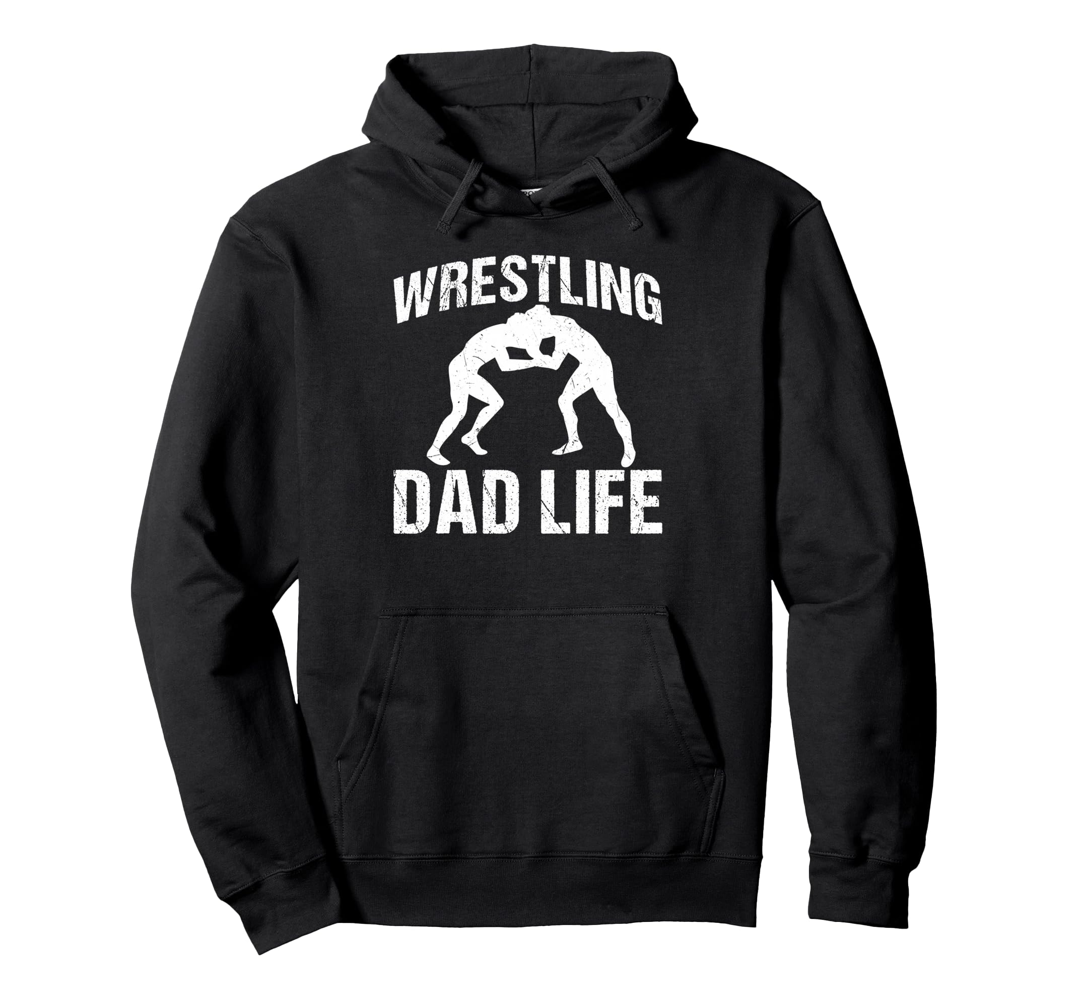 Wrestling Dad Life Game Day Sports Dad Hoodie - Custom Art Print Unisex - T-Shirt, Sweatshirt, Hoodie