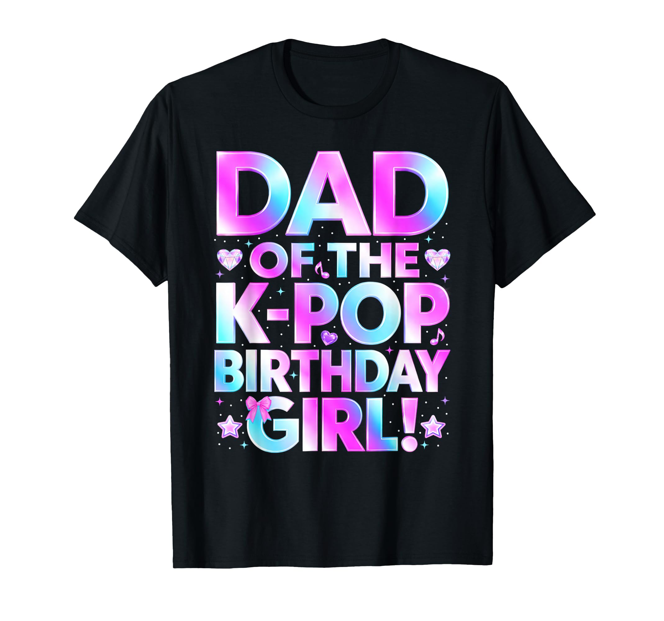 Dad K Pop Birthday Korean Music Lover T-Shirt - Trendy Graphic for Adults - T-Shirt, Sweatshirt, Hoodie