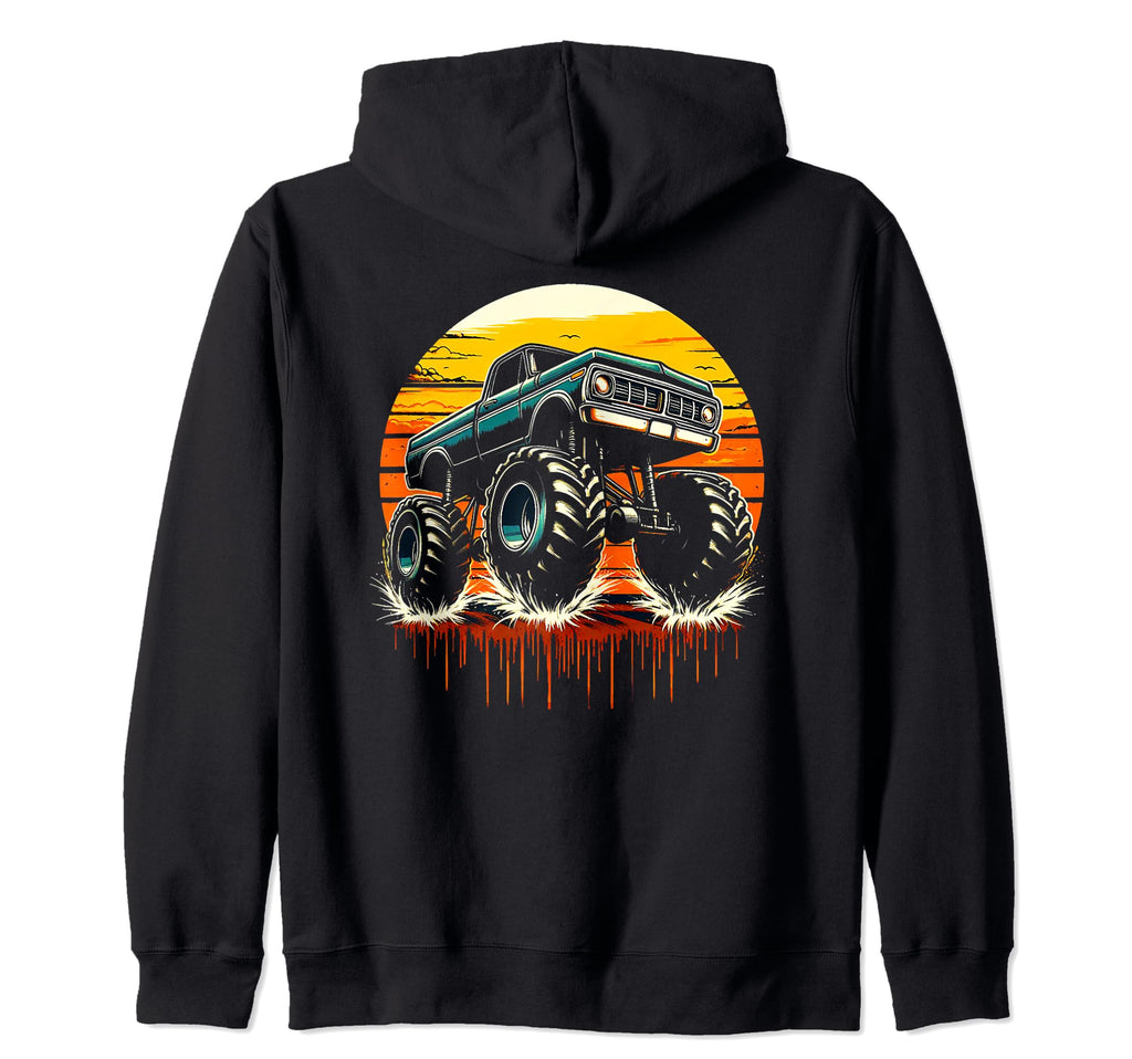 Monster Truck Dad Fathers Day Click More T-Shirt - Graphic Print for Adults - T-Shirt, Sweatshirt, Hoodie