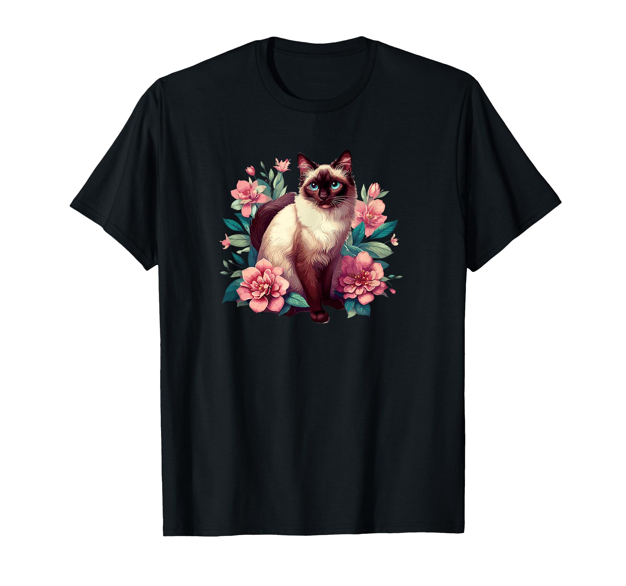 Funny Flowers Floral Balinese T-Shirt - Casual Everyday Wear for Adults - T-Shirt, Sweatshirt, Hoodie