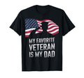 Dad Veteran Family My Favorite Veteran T-Shirt - Aesthetic Graphic Unisex - T-Shirt, Sweatshirt, Hoodie