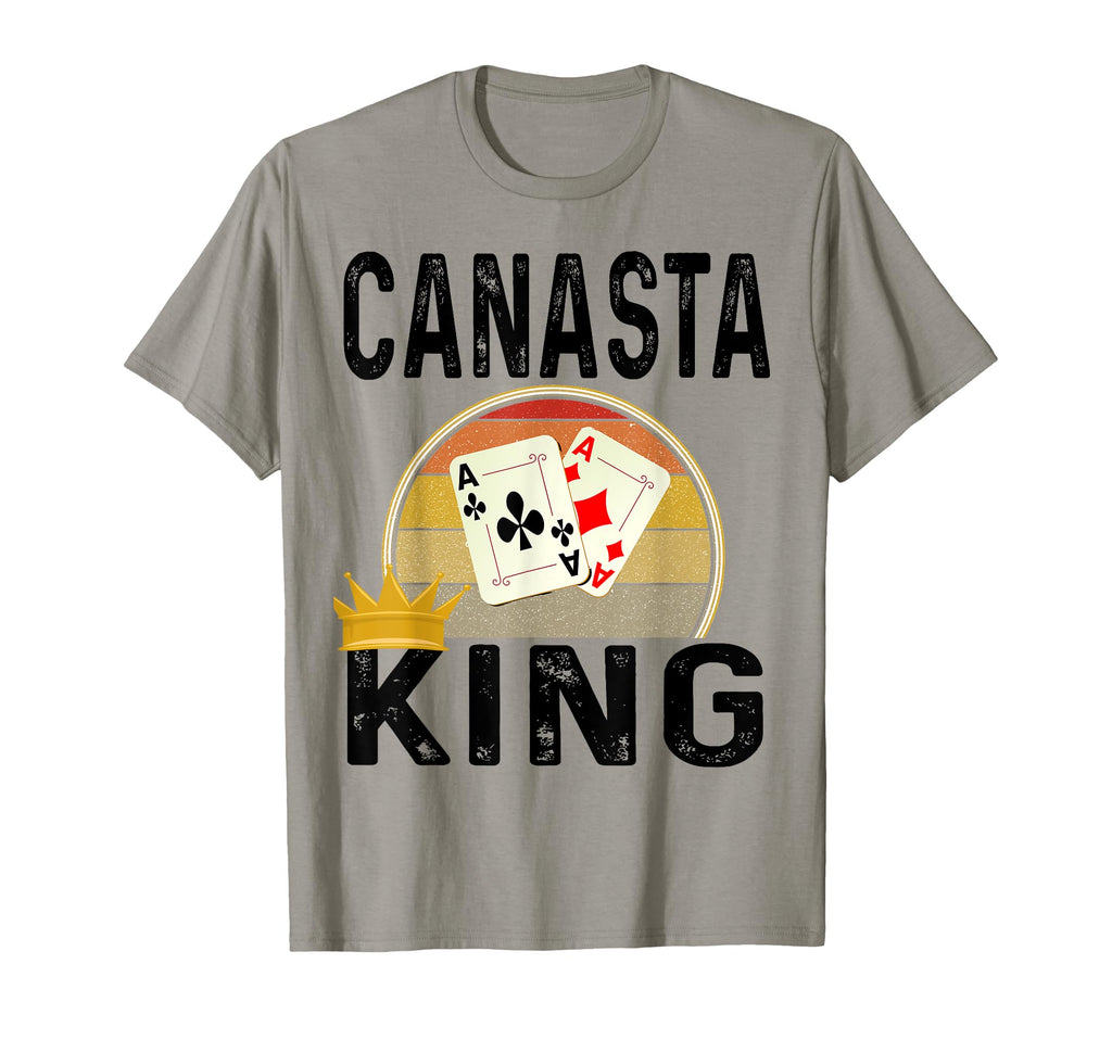 Funny Canasta King Card Game Winner Dad T-Shirt - Streetwear Style Unisex - T-Shirt, Sweatshirt, Hoodie