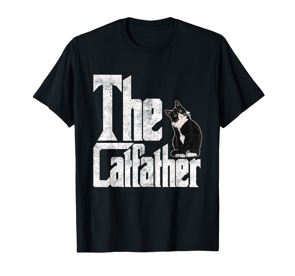 Catfather Cat Father Mafia Whiskers T-Shirt - Streetwear Style for Adults - T-Shirt, Sweatshirt, Hoodie