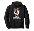 Ball Grandma Soccer Baseball Leopard Hoodie - Trendy Graphic Men Women - T-Shirt, Sweatshirt, Hoodie