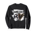 Soccer Player Game Day Leopard Sweatshirt - Fun Novelty Design for Adults - T-Shirt, Sweatshirt, Hoodie