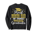 Proud Bonus Dad Three 2025 Sweatshirt - Minimalist Print for Adults - T-Shirt, Sweatshirt, Hoodie