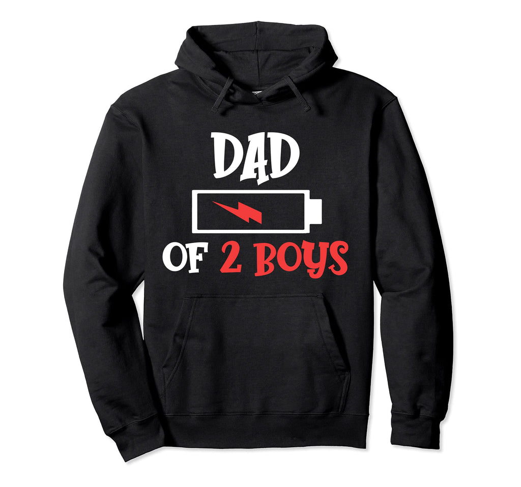 Dad 2 Fathers Day Hoodie - Streetwear Style Unisex - T-Shirt, Sweatshirt, Hoodie