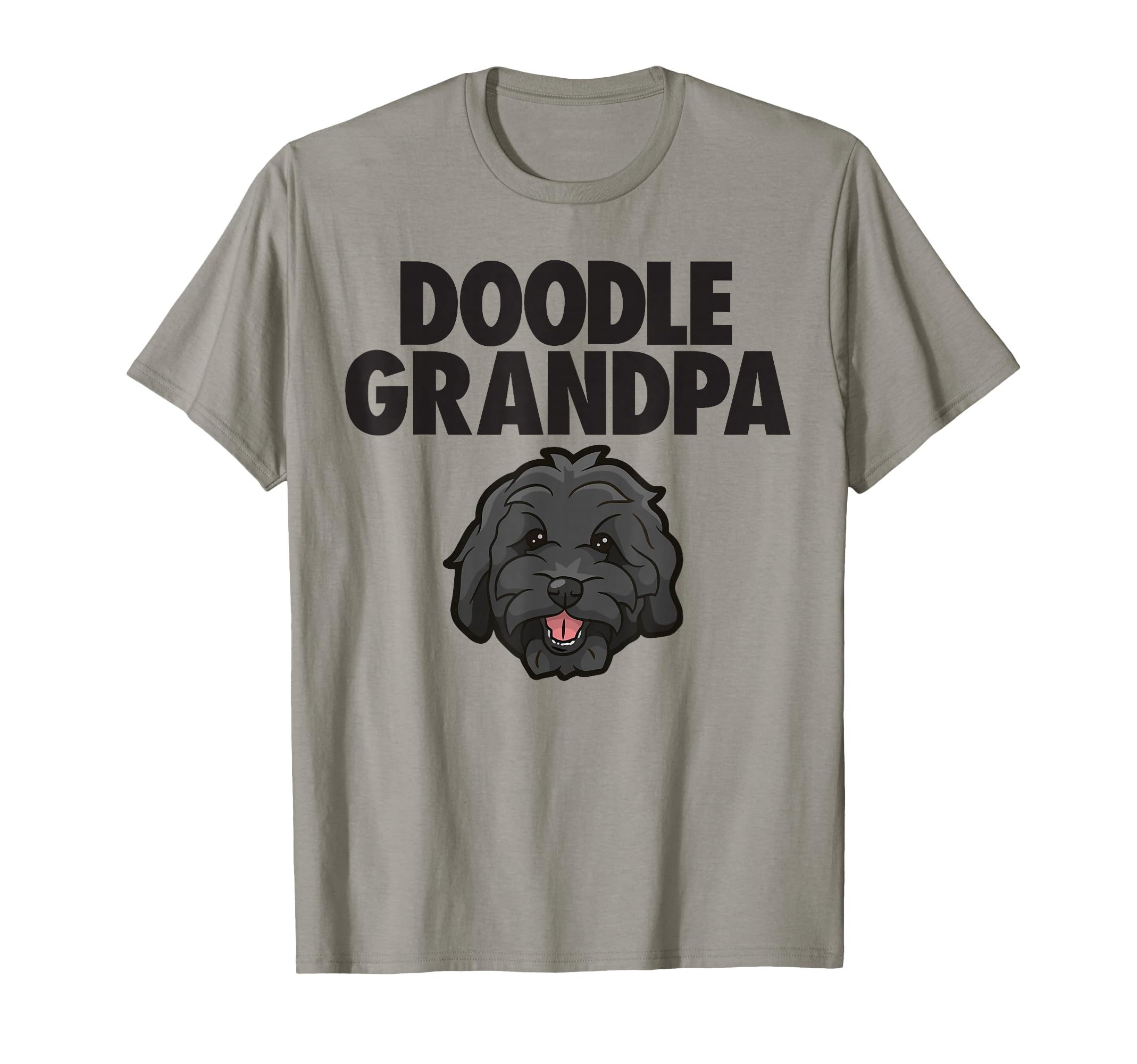 Goldendoodle Grandpa Doodle Papa T-Shirt - Minimalist Print for Adults - T-Shirt, Sweatshirt, Hoodie