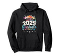Tie Dye Bonus Dad 2025 Graduate Team Hoodie - Trendy Graphic for Adults - T-Shirt, Sweatshirt, Hoodie