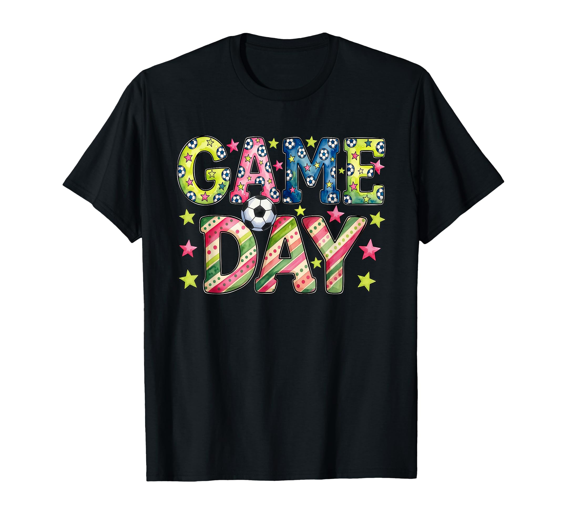 Soccer Game Day And T-Shirt - Trendy Graphic for Adults - T-Shirt, Sweatshirt, Hoodie
