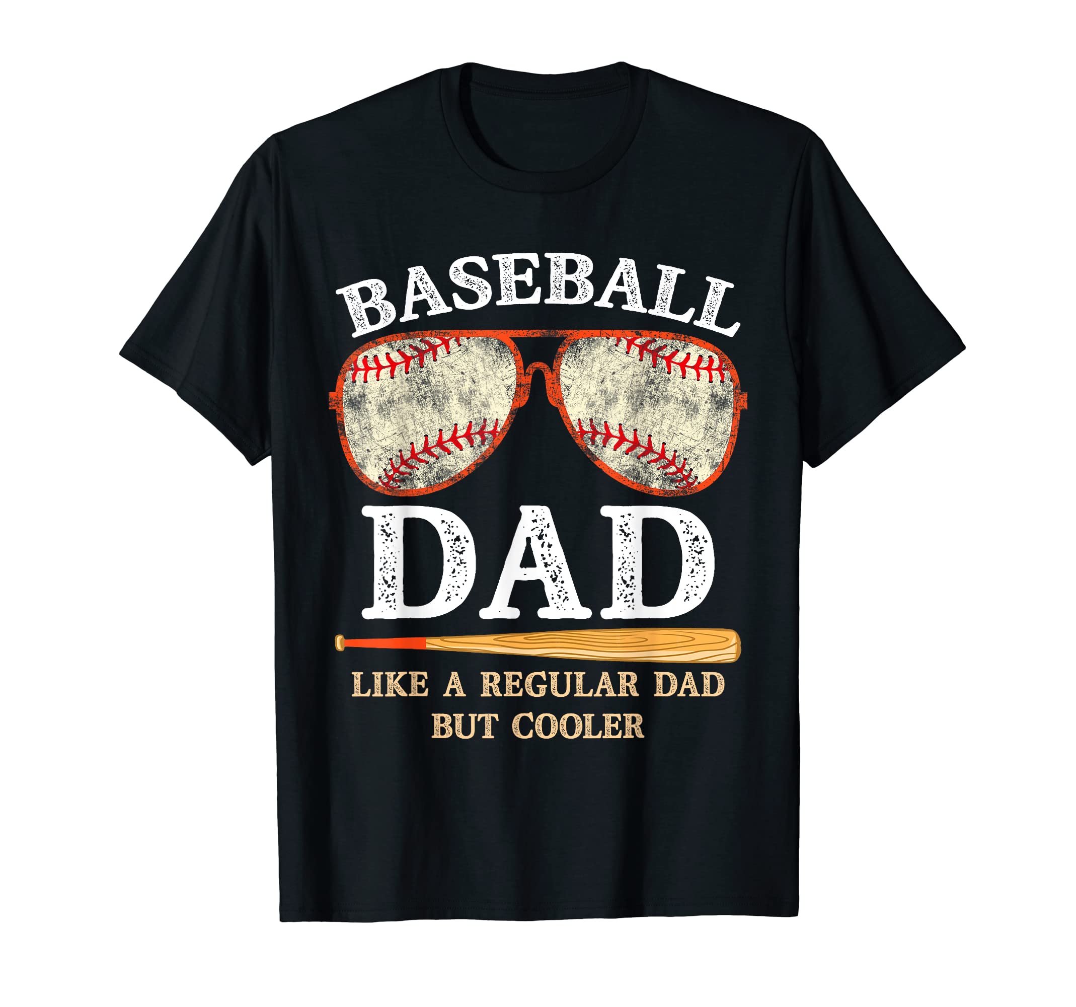 Mens Baseball Dad Funny Baseball T-Shirt - Minimalist Print for Adults - T-Shirt, Sweatshirt, Hoodie
