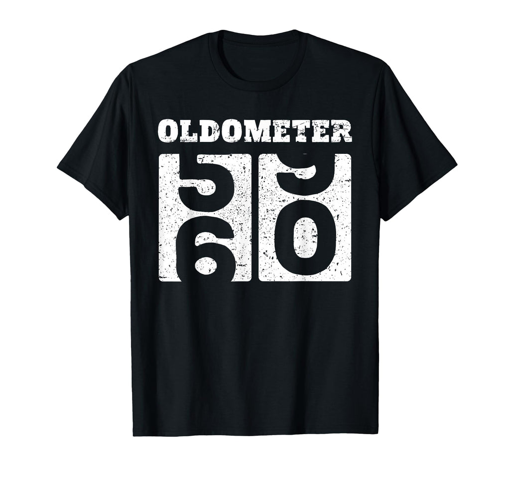Funny 60Th Birthday Oldometer 59 60 T-Shirt - Aesthetic Graphic for Adults - T-Shirt, Sweatshirt, Hoodie