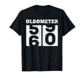 Funny 60Th Birthday Oldometer 59 60 T-Shirt - Aesthetic Graphic for Adults - T-Shirt, Sweatshirt, Hoodie