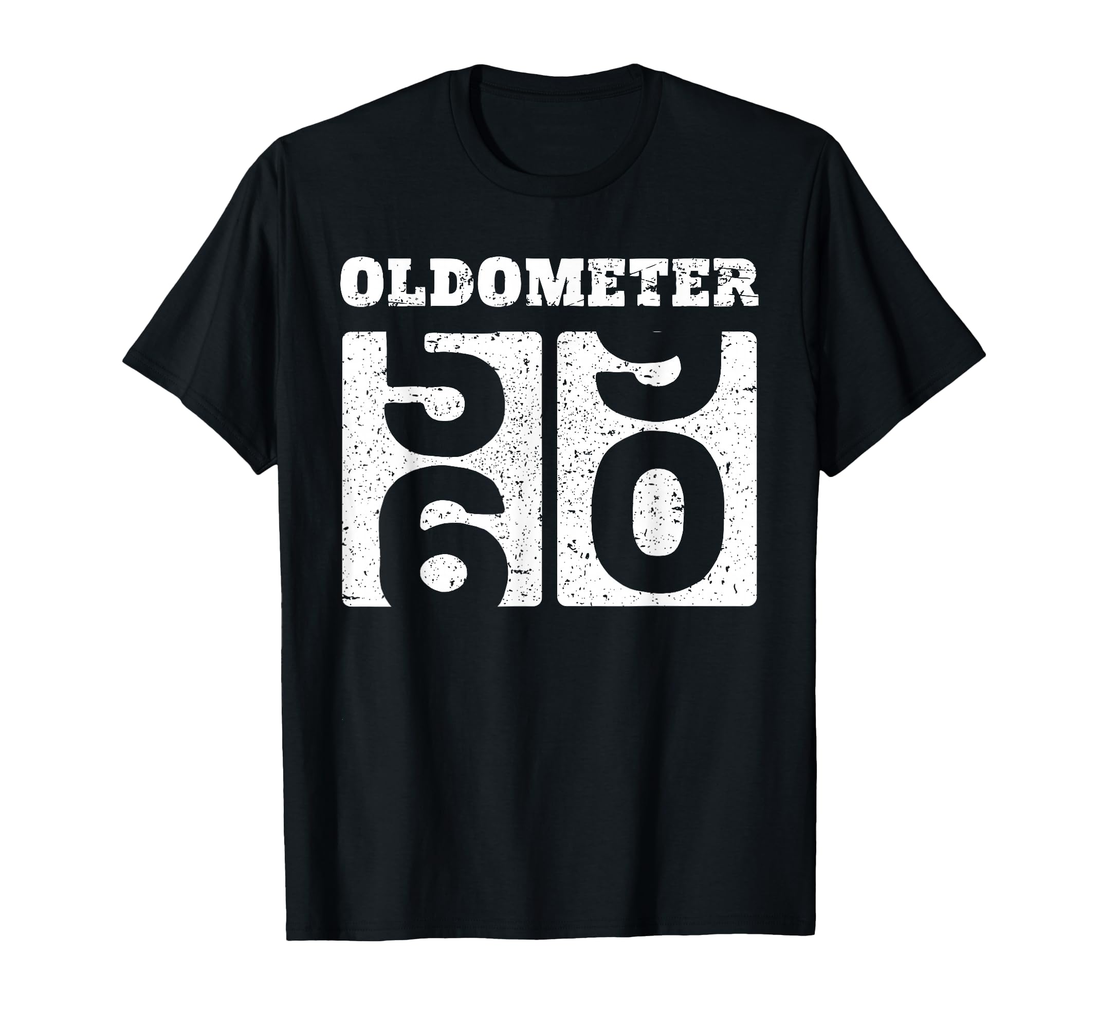 Funny 60Th Birthday Oldometer 59 60 T-Shirt - Aesthetic Graphic for Adults - T-Shirt, Sweatshirt, Hoodie