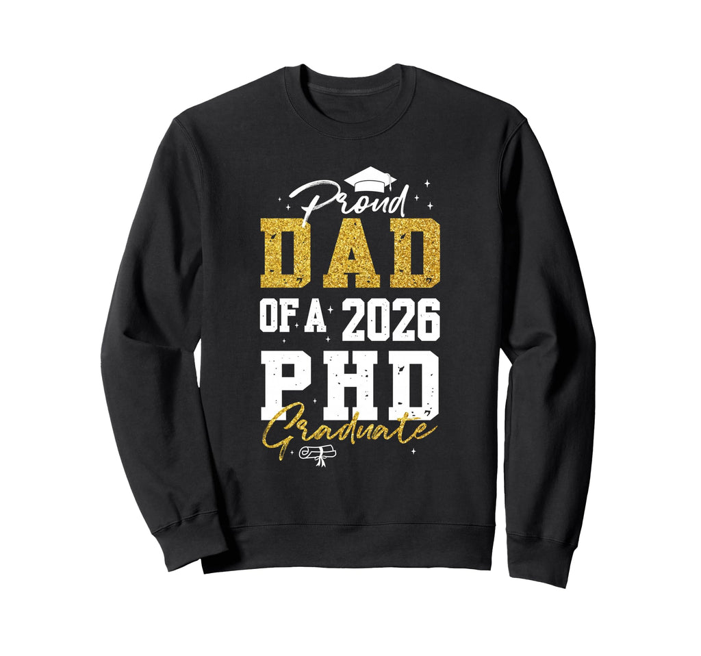 Family Matching 2026 Graduation Sweatshirt - Fun Novelty Design for Adults - T-Shirt, Sweatshirt, Hoodie