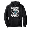 Surviving Twins One Coffee Time Twin Hoodie - Aesthetic Graphic Men Women - T-Shirt, Sweatshirt, Hoodie
