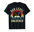 Dad Level Unlocked Funny Gamer New Daddy T-Shirt - Trendy Graphic Unisex - T-Shirt, Sweatshirt, Hoodie