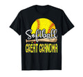 Softball Great Grandma Softball Player T-Shirt - Streetwear Style Unisex - T-Shirt, Sweatshirt, Hoodie