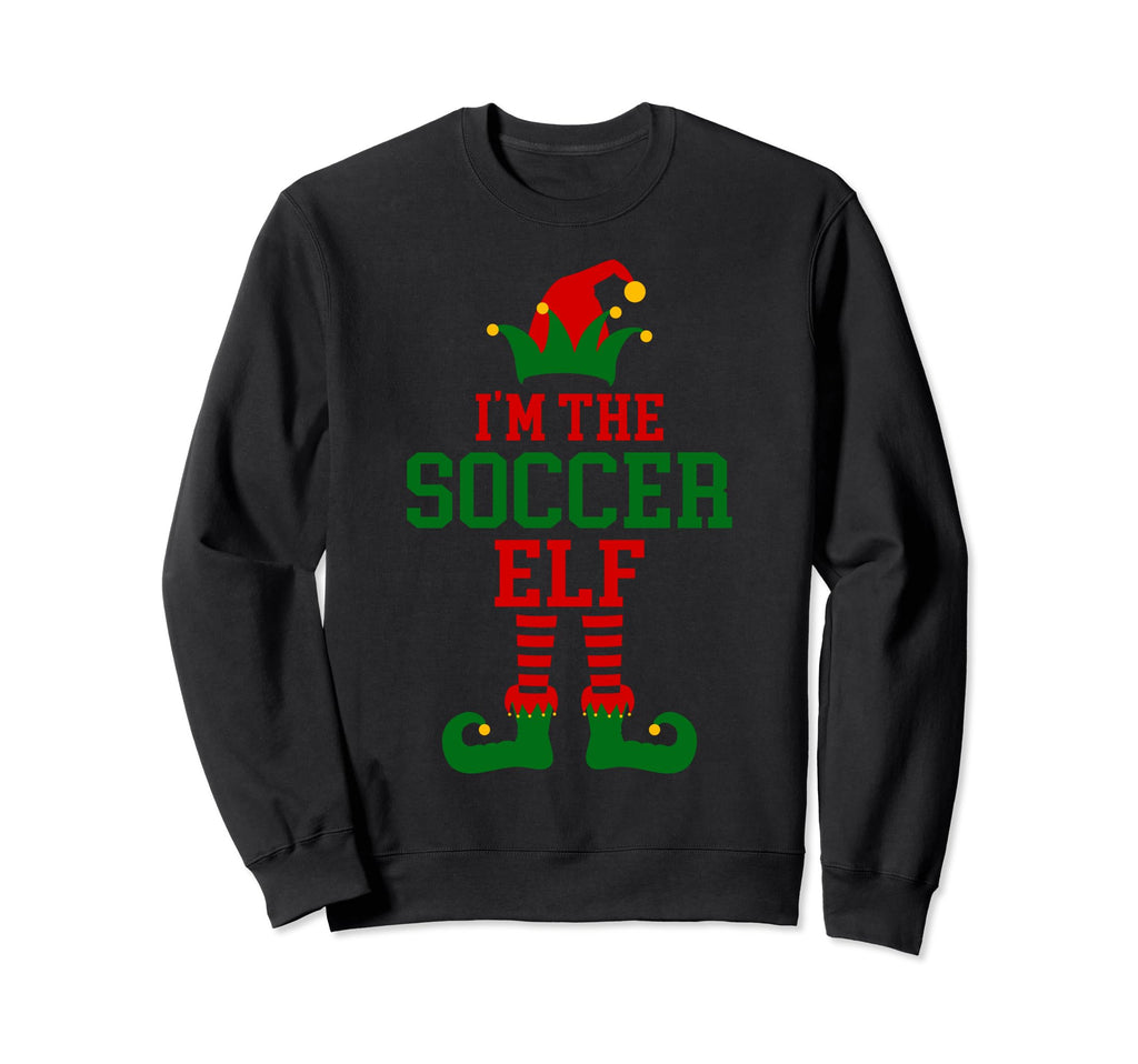 Family Matching Im Soccer Elf Sweatshirt - Graphic Print for Adults - T-Shirt, Sweatshirt, Hoodie