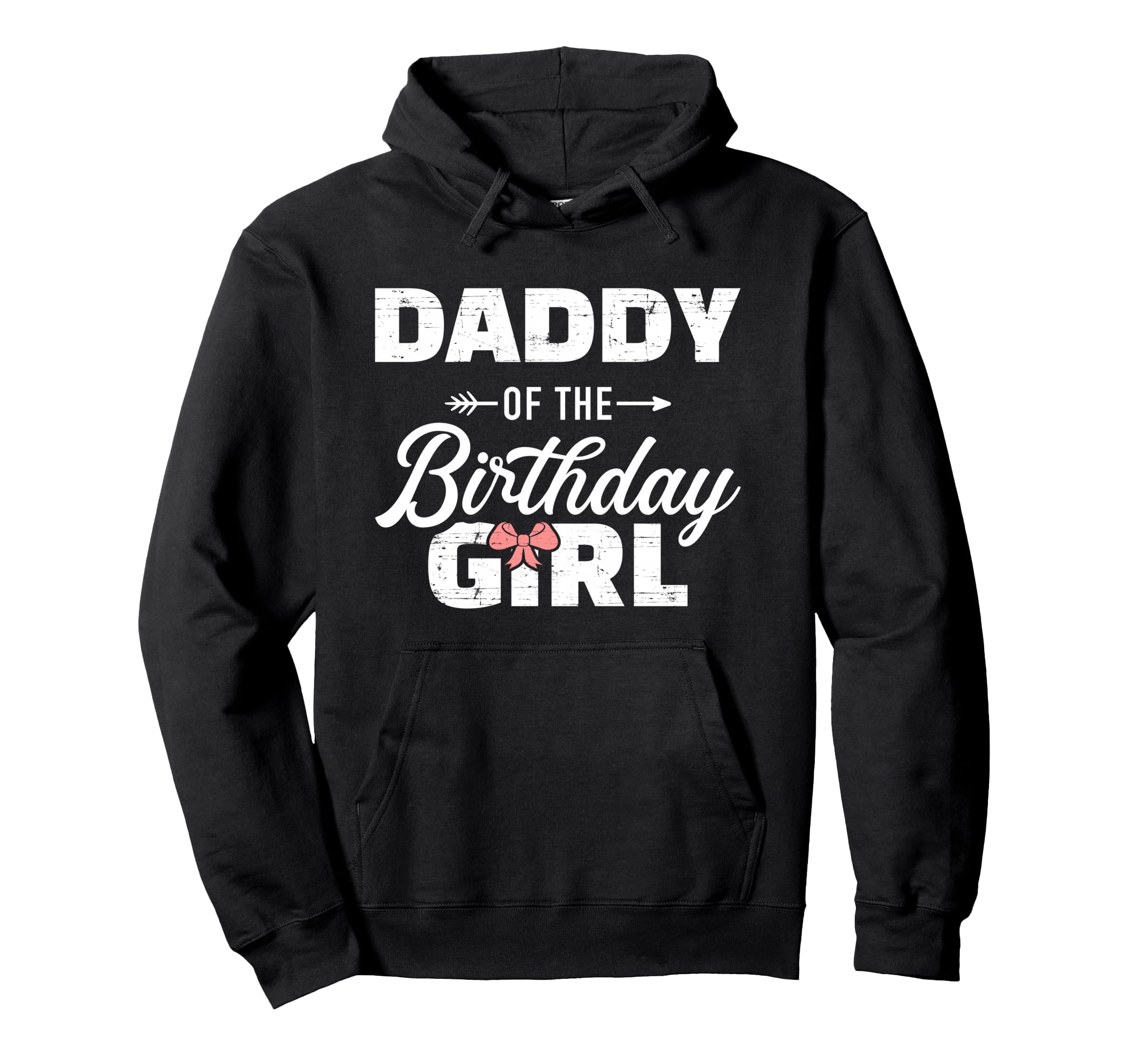 Daddy Birthday Daughter Matching Family Dad Hoodie - Trendy Graphic Unisex - T-Shirt, Sweatshirt, Hoodie
