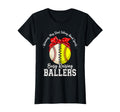 Busy Raising Ballers Warning May Start T-Shirt - Graphic Print Unisex - T-Shirt, Sweatshirt, Hoodie