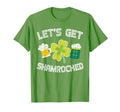 Lets Get Shamrocked Great St Patrick Day T-Shirt - Streetwear Style Unisex - T-Shirt, Sweatshirt, Hoodie