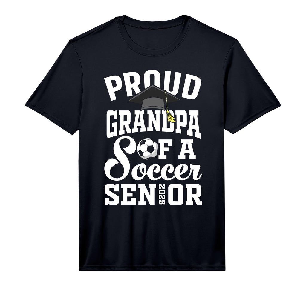 Soccer Senior Grandpa Class 2025 T-Shirt - Fun Novelty Design Unisex - T-Shirt, Sweatshirt, Hoodie