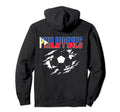 Philippines Soccer Fans Jersey Hoodie - Unique Graphic for Adults - T-Shirt, Sweatshirt, Hoodie