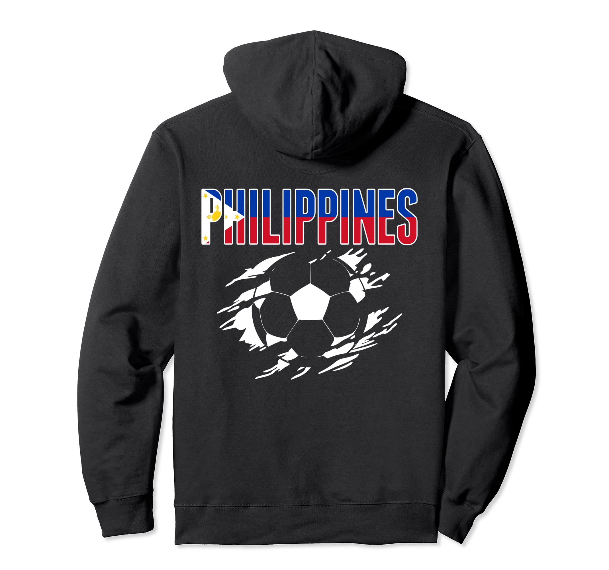 Philippines Soccer Fans Jersey Hoodie - Unique Graphic for Adults - T-Shirt, Sweatshirt, Hoodie