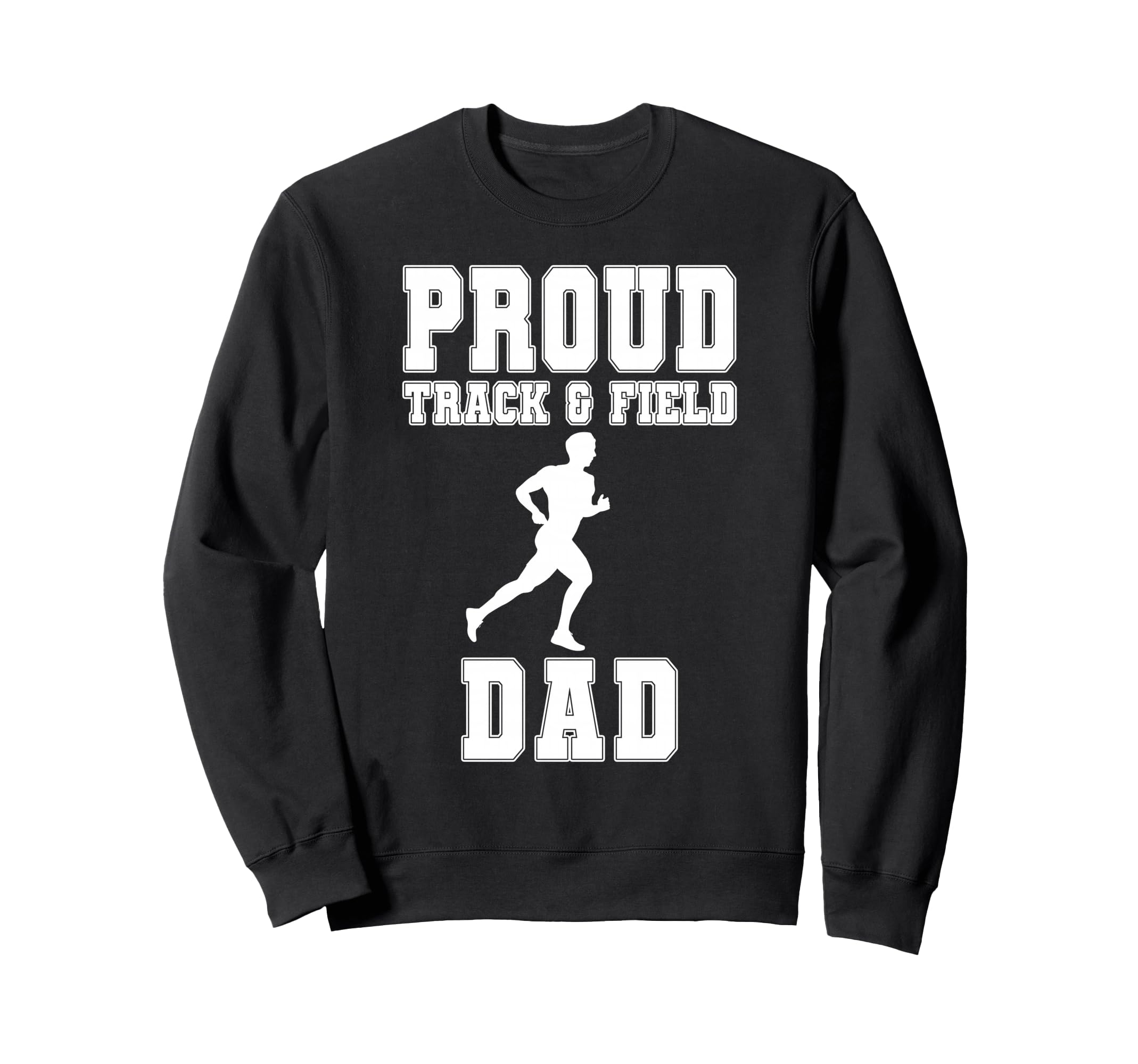 Proud Track Fielddad Game Day Sports Sweatshirt - Custom Art Print Unisex - T-Shirt, Sweatshirt, Hoodie