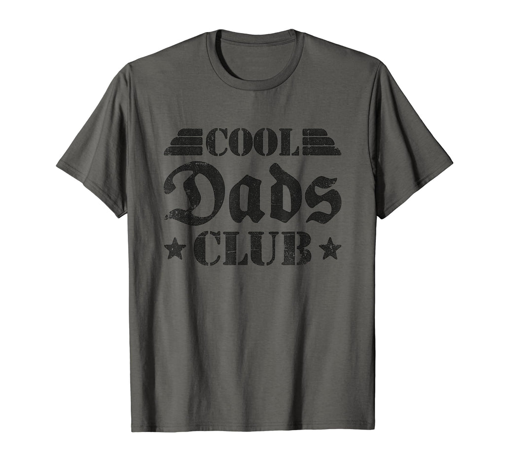 Dads Club Distressed Stencil T-Shirt - Fun Novelty Design Men Women - T-Shirt, Sweatshirt, Hoodie