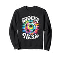 Soccer Nana Grandma Tie Dye Sweatshirt - Casual Everyday Wear Unisex - T-Shirt, Sweatshirt, Hoodie