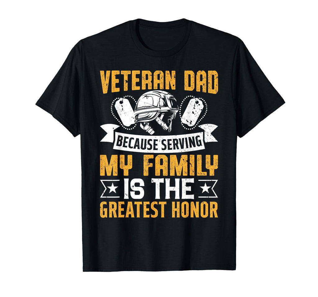 Because Serving My Family Is T-Shirt - Minimalist Print for Adults - T-Shirt, Sweatshirt, Hoodie