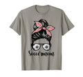 Soccer Mom Messy Bun Lovers Mother T-Shirt - Novelty Apparel for Adults - T-Shirt, Sweatshirt, Hoodie