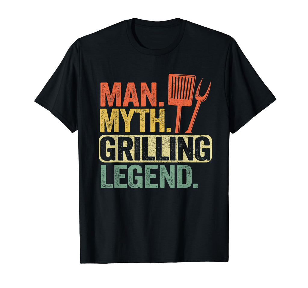 Myth Grilling Legend Smoking Meat T-Shirt - Aesthetic Graphic Men Women - T-Shirt, Sweatshirt, Hoodie