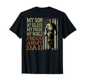 Mens My Son Is Soldier Hero Proud T-Shirt - Casual Everyday Wear Men Women - T-Shirt, Sweatshirt, Hoodie