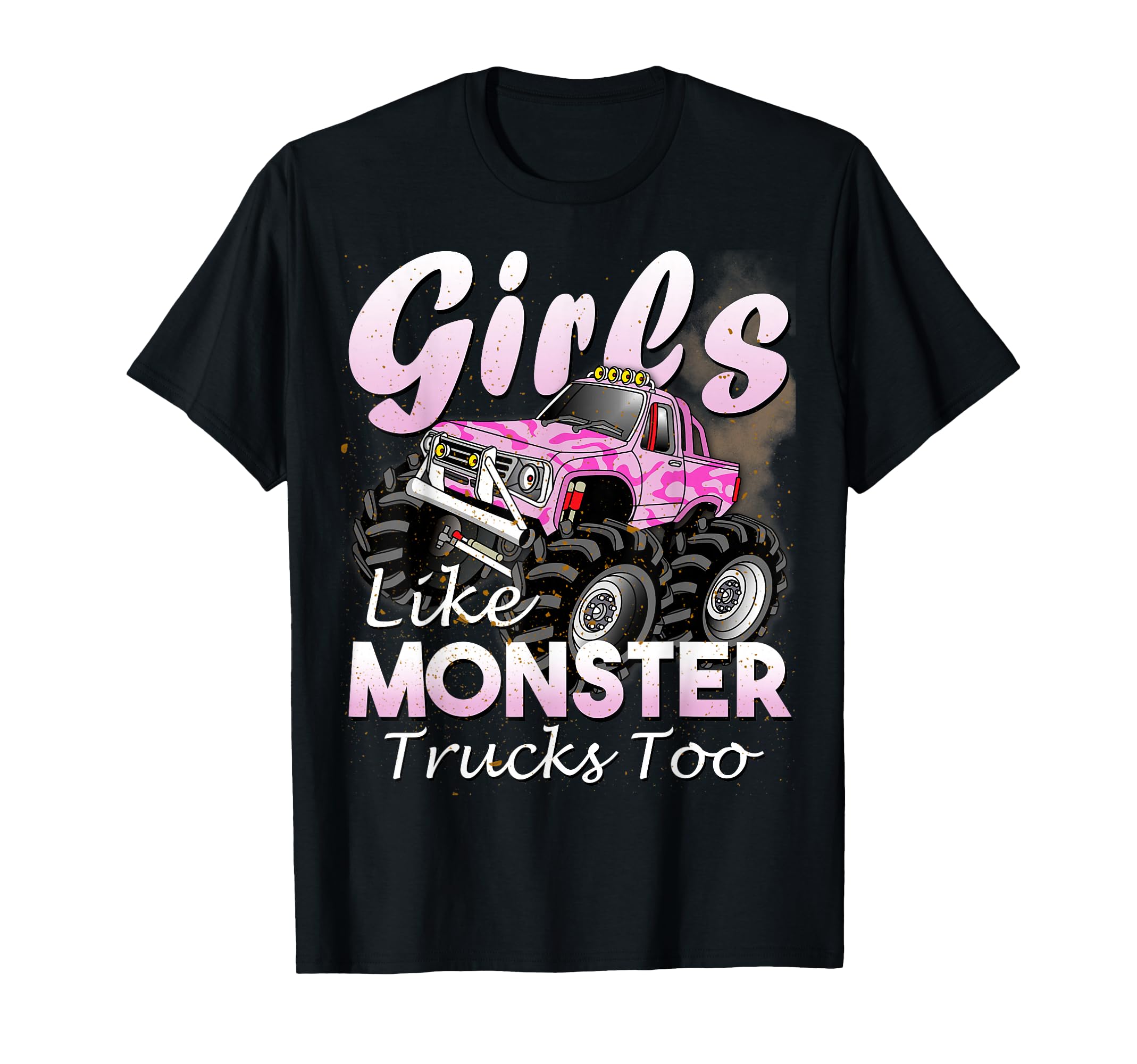 Monster Truck Like Monsters Too T-Shirt - Custom Art Print Men Women - T-Shirt, Sweatshirt, Hoodie
