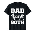 Dad Both Funny Rugby Basketball Dad T-Shirt - Custom Art Print Men Women - T-Shirt, Sweatshirt, Hoodie
