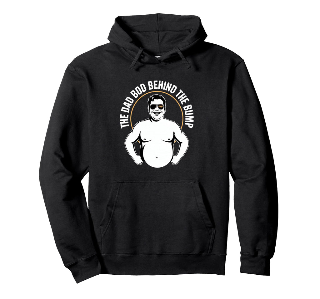 Funny Expecting Father Dad Bod Hoodie - Fun Novelty Design for Adults - T-Shirt, Sweatshirt, Hoodie
