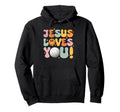 Christian Jesus Loves You Volleyball Lover Hoodie - Custom Art Print Unisex - T-Shirt, Sweatshirt, Hoodie