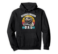 Bearded Dragon Dad Video Game Lizard Hoodie - Aesthetic Graphic for Adults - T-Shirt, Sweatshirt, Hoodie