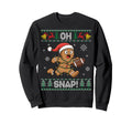 Gingerbread Football Cookie Sweatshirt - Casual Everyday Wear for Adults - T-Shirt, Sweatshirt, Hoodie