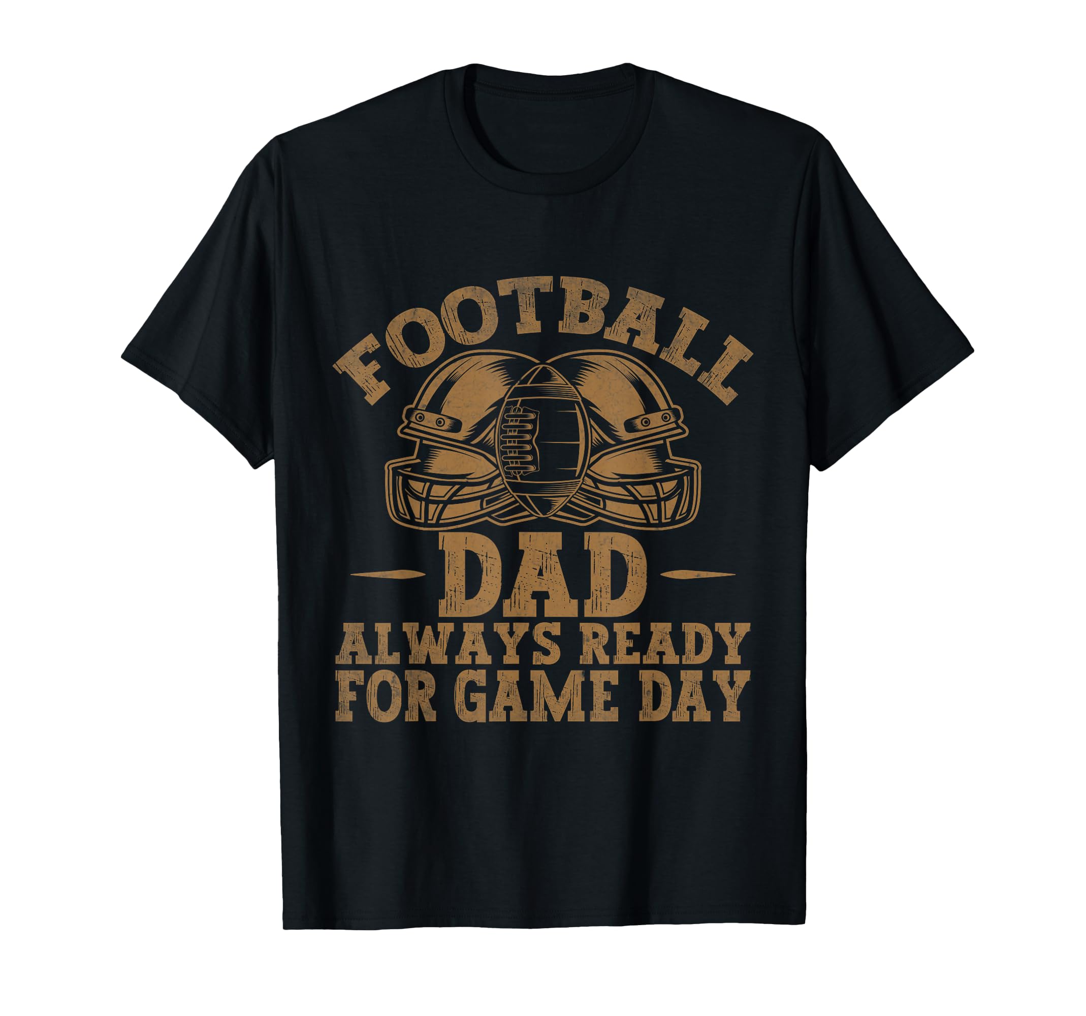 Football Dad Always Ready Game Day T-Shirt - Trendy Graphic for Adults - T-Shirt, Sweatshirt, Hoodie