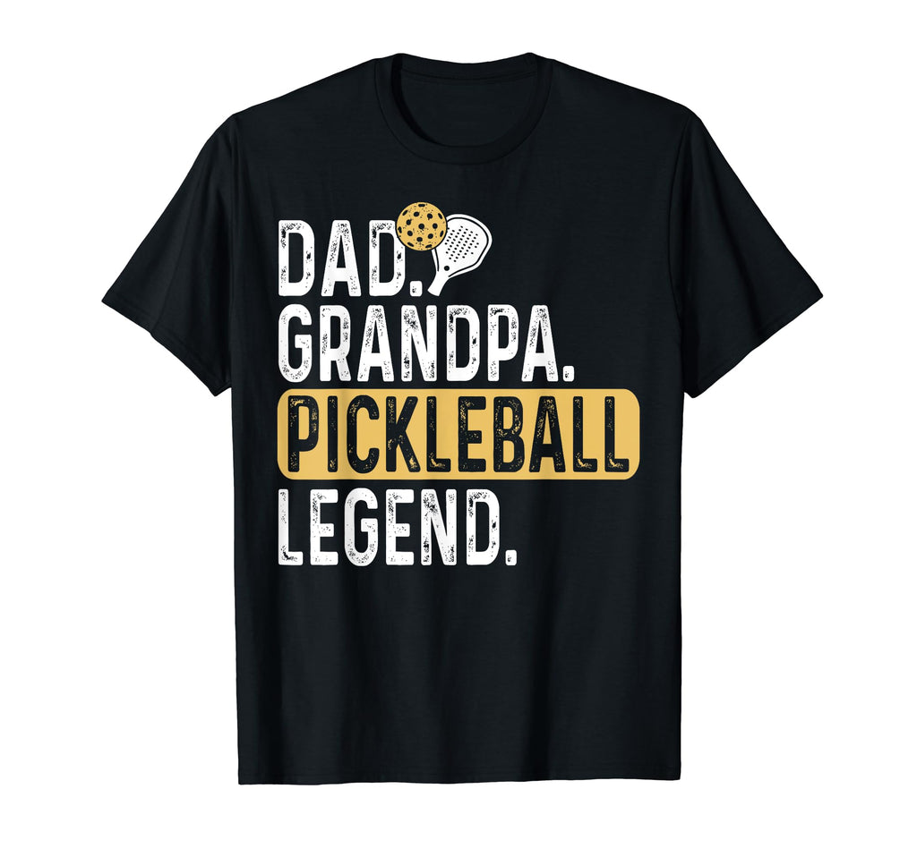 Pickleball Funny Husband Dad Legend T-Shirt - Casual Everyday Wear Unisex - T-Shirt, Sweatshirt, Hoodie
