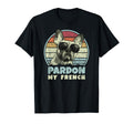 Pardon My French Funny Frenchie T-Shirt - Custom Art Print Men Women - T-Shirt, Sweatshirt, Hoodie
