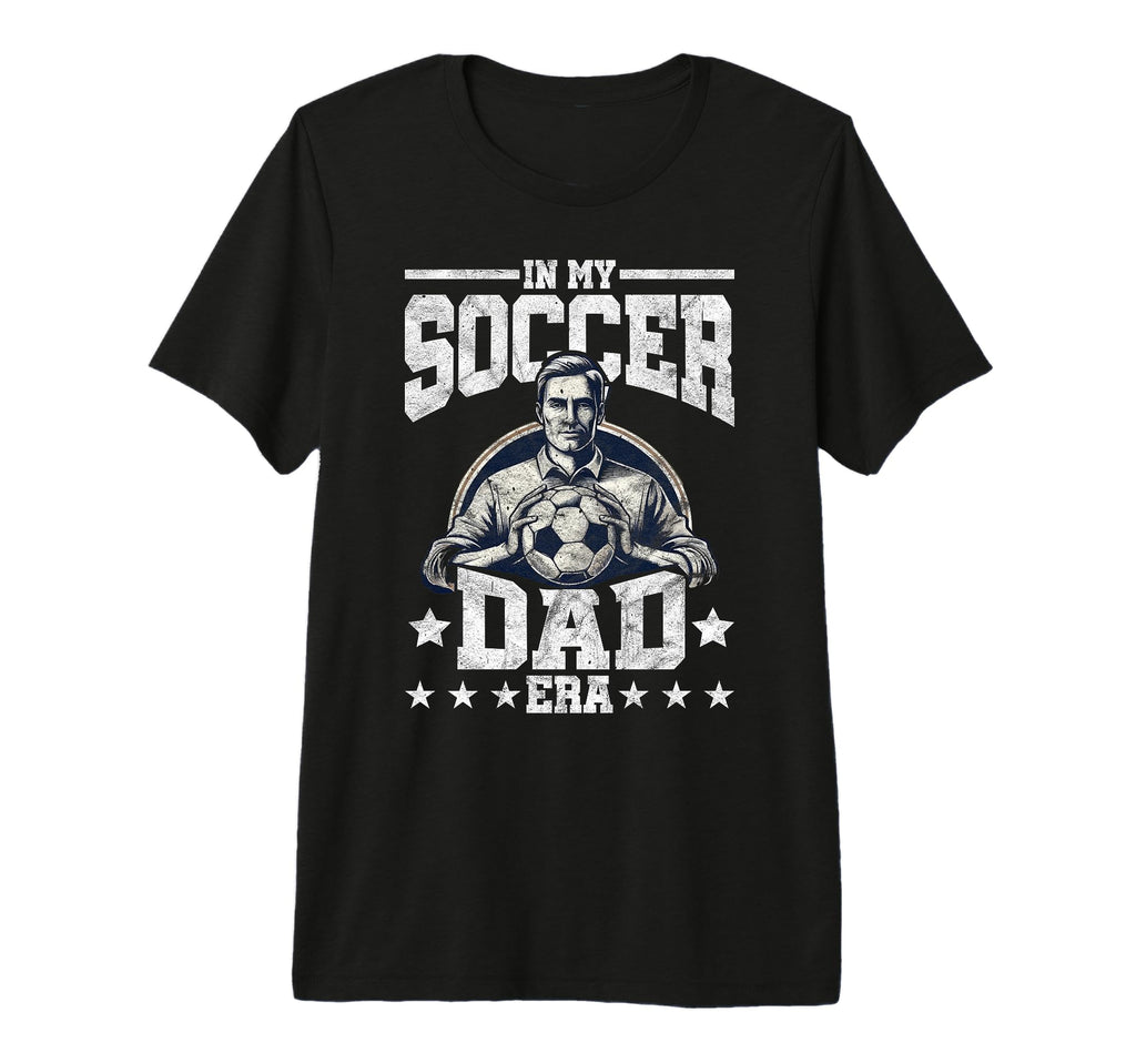Mens My Soccer Dad Era Tri Blend T-Shirt - Fun Novelty Design for Adults - T-Shirt, Sweatshirt, Hoodie